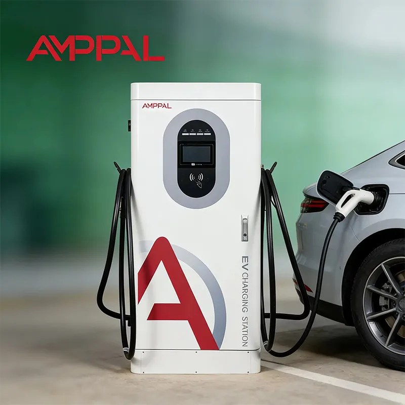 120kW høyeffekts integrert DC EV hurtiglader for motorveilading