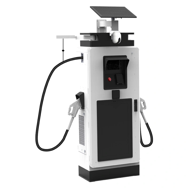 160 kW kommersiell DC hurtiglader med digital skjerm for motorveitjenester