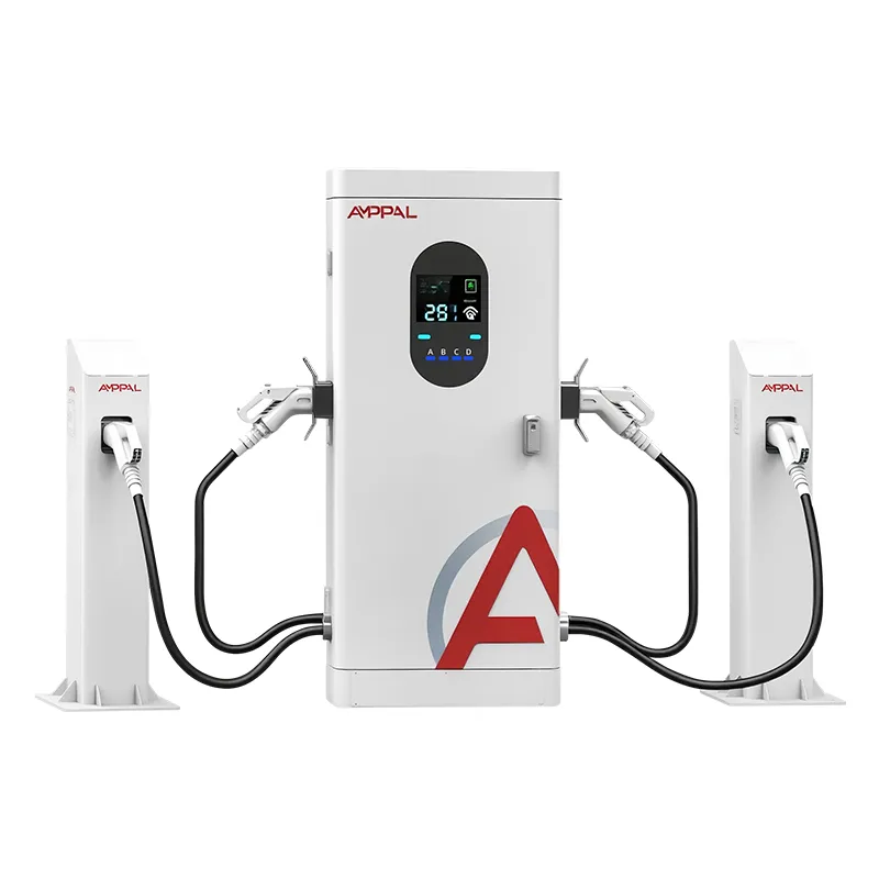 360kW Multi-Gun Ultra-Fast EV Ladestasjon for motorveis ladehuber