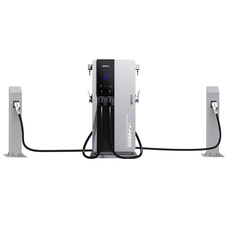 60kW intelligent integrert DC EV-lader for flåtelading