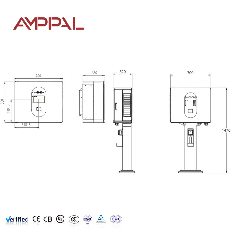 7kW Wall-Mounted DC EV Fast Charger for Home & Workplace